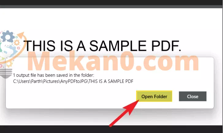 كيفية تحويل ملفات PDF إلى صورة JPG على Windows 11 16