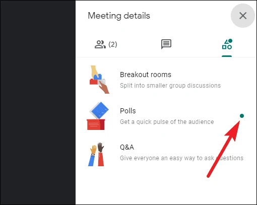كيفية إنشاء استطلاع رأي في Google Meet 15
