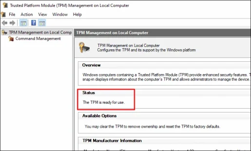 كيفية تمكين التمهيد الآمن SecureBoot و TPM 2.0 لويندوز 11 15 كيفية تمكين التمهيد الآمن SecureBoot و TPM 2.0 لويندوز 11 15