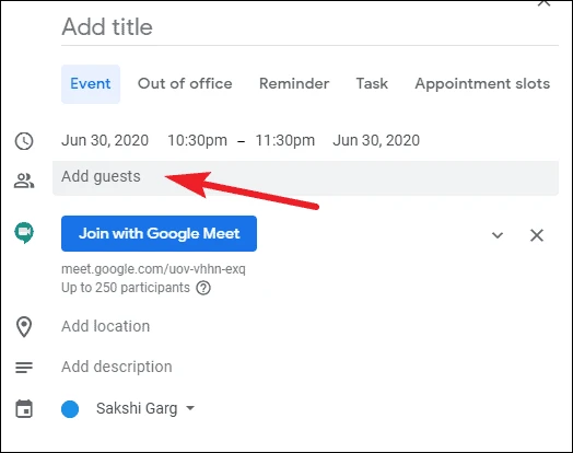 كيفية جدولة إجتماع على Google Meet 4