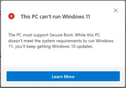كيفية تمكين التمهيد الآمن SecureBoot و TPM 2.0 لويندوز 11 4 كيفية تمكين التمهيد الآمن SecureBoot و TPM 2.0 لويندوز 11 4