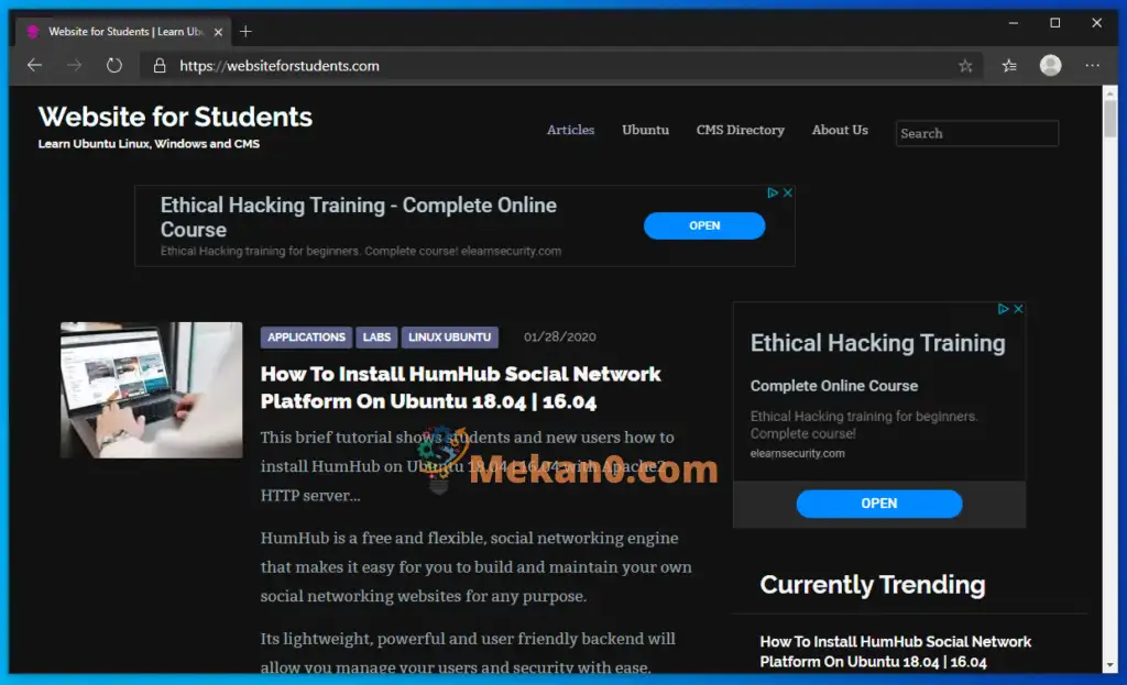 كيفية تمكين الوضع الداكن Microsoft Edge على ويندوز 10 6 كيفية تمكين الوضع الداكن Microsoft Edge على ويندوز 10 6