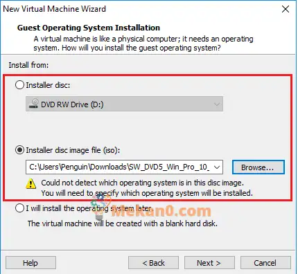 كيفية تثبيت ويندوز 10 على برنامج VMware Workstation Pro 5