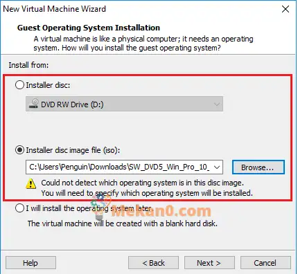 كيفية تثبيت ويندوز 10 على برنامج VMware Workstation Pro 4 كيفية تثبيت ويندوز 10 على برنامج VMware Workstation Pro 4