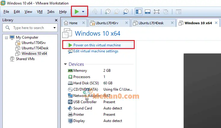 كيفية تثبيت ويندوز 10 على برنامج VMware Workstation Pro 10