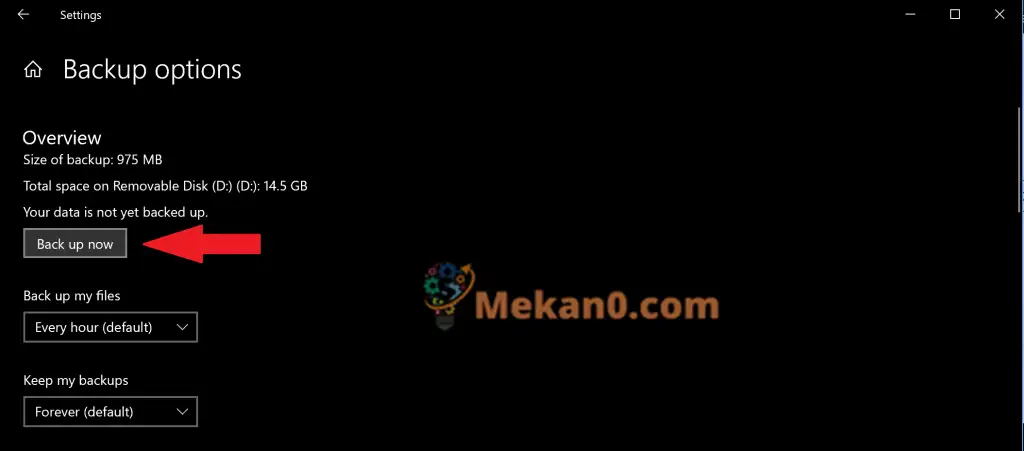 كيفية استخدام File History لعمل نسخة احتياطية آمنة على ويندوز 10 5 كيفية استخدام File History لعمل نسخة احتياطية آمنة على ويندوز 10 5