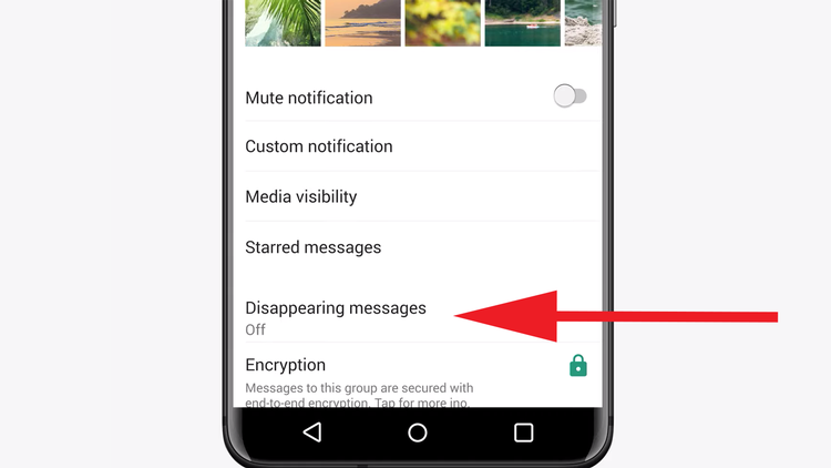 كيفية استخدام ميزة الرسائل المختفية في WhatsApp 4