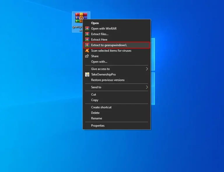 كيفية فتح ملف مضغوط RAR او ZIP على الكمبيوتر 1