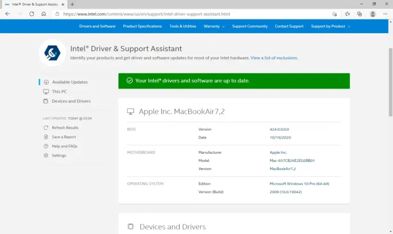 تعريف جميع قطع أنتل Intel Driver بنقرة زر احدث اصدار 3