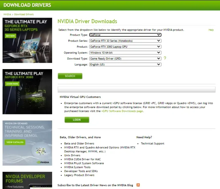 تعريف اي كارت شاشة NVIDIA بسهولة أحدث اصدار 1
