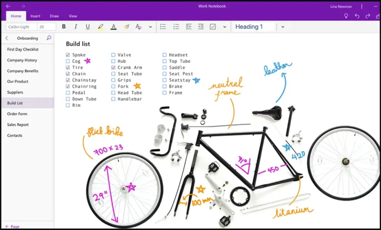 افضل برنامج ملاحظات OneNote للكمبيوتر لجميع اصدارات ويندوز 7