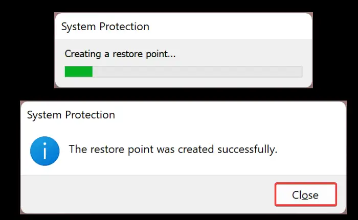 كيفية تمكين وإنشاء نقطة استعادة في Windows 11؟ 14