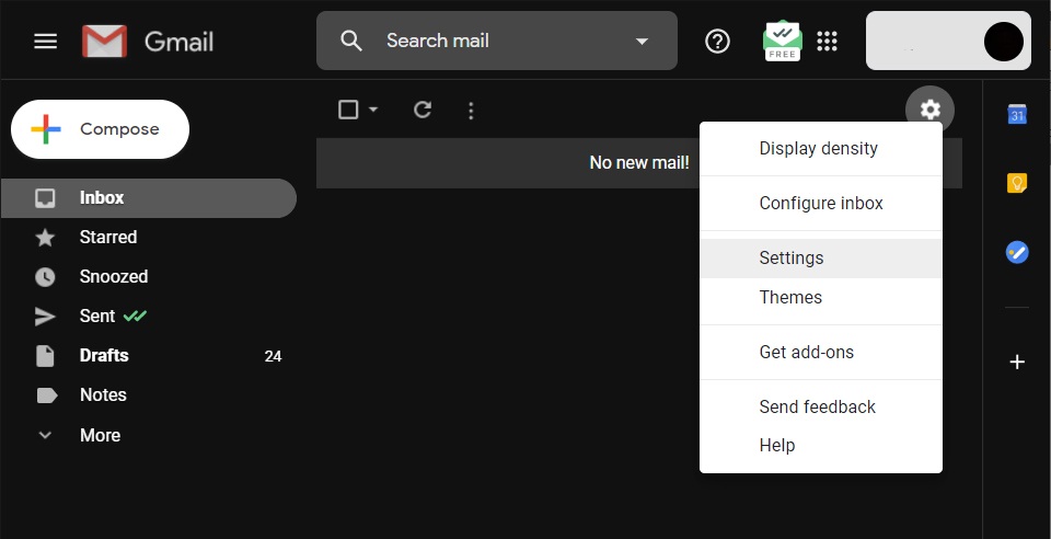 كيفية إضافة توقيع في Gmail 2