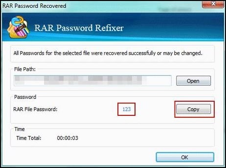 RAR Password refixer