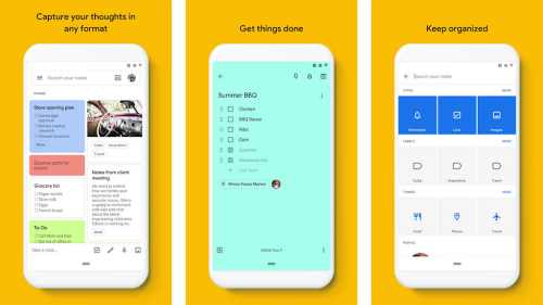 Google Keep: notes i llistes