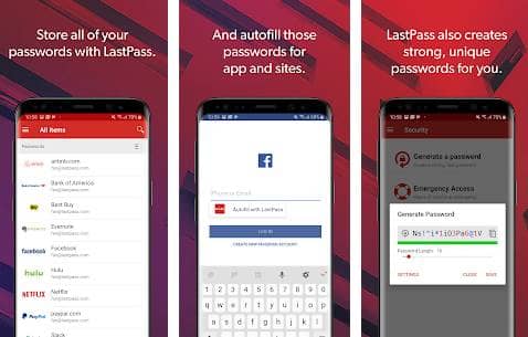 Authentificateur LastPass et LastPass