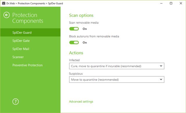 تحميل برنامج Dr.Web Anti-Virus للكمبيوتر 3