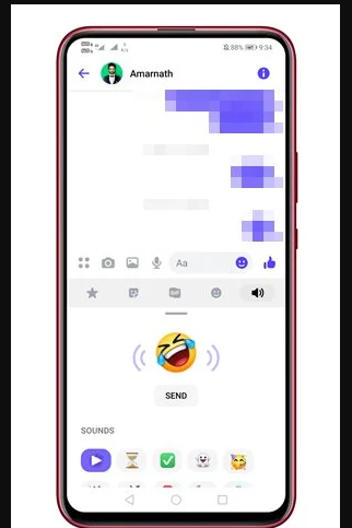 كيفية استخدام Soundmojis على فيسبوك ماسنجر 1