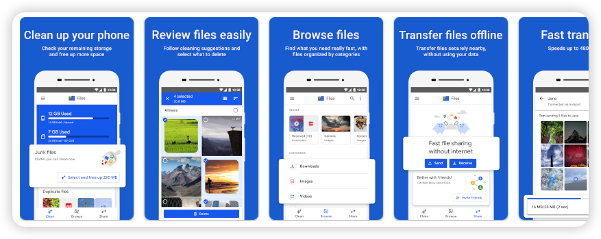 تطبيق Files by Google