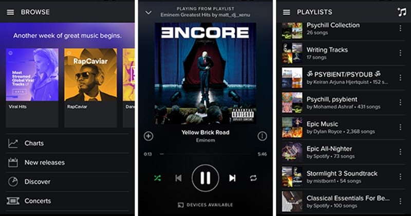 5 أسباب لاستخدام Spotify Web Player لتدفق الموسيقى