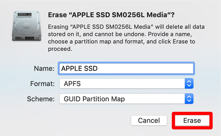 كيفية إعادة تعيين محرك أقراص SSD الخاص بجهاز كمبيوتر Mac ومحو بياناته 7