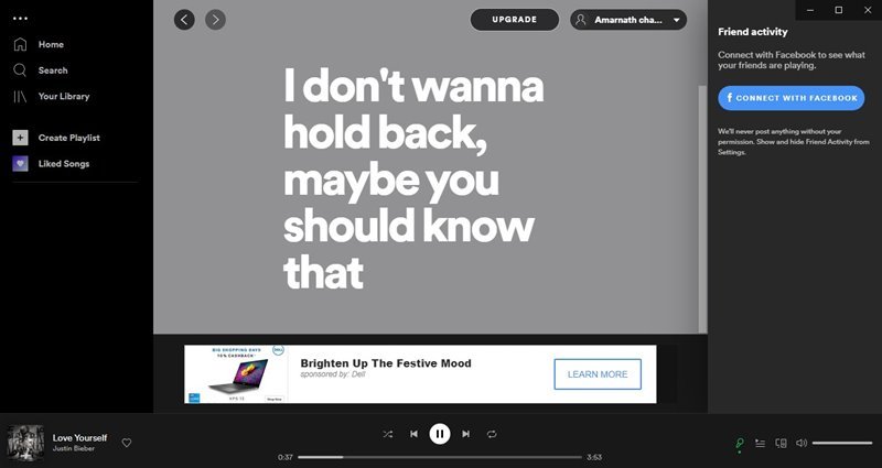 Spotify 8에서 노래 가사를 보는 방법