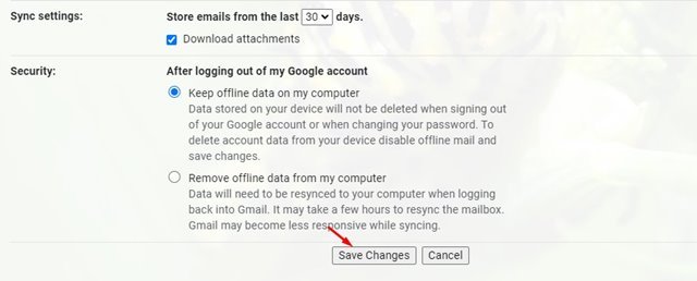 كيفية تمكين واستخدام Gmail Offline في متصفح كروم 8