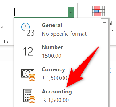 كيفية استخدام تنسيق رقم المحاسبة في Microsoft Excel 10