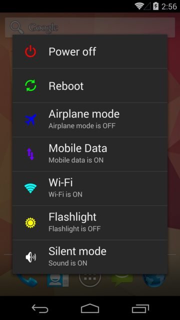 كيفية تخصيص قائمة "إيقاف التشغيل" في اندرويد 7 تخصيص قائمة "إيقاف التشغيل" في Android مع المزيد من الخيارات