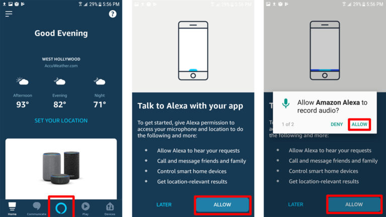 كيفية استخدام Alexa على اندرويد 1