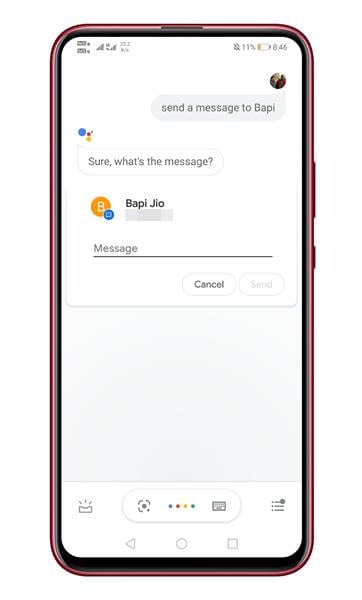 كيفية استخدام مساعد جوجل لإرسال رسائل نصية على الاندرويد 5