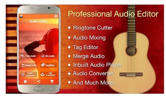 أفضل 10 تطبيقات لعمل نغمات للأندرويد 2022 2023 8 مزيج قطع الصوت MP3