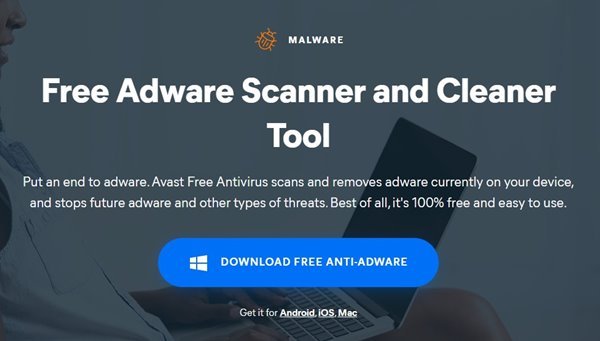 برنامج Avast Anti-Adware