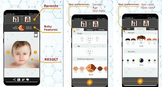 BabyMaker meramalkan wajah bayi