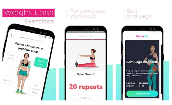 خطة فقدان الوزن BetterMe