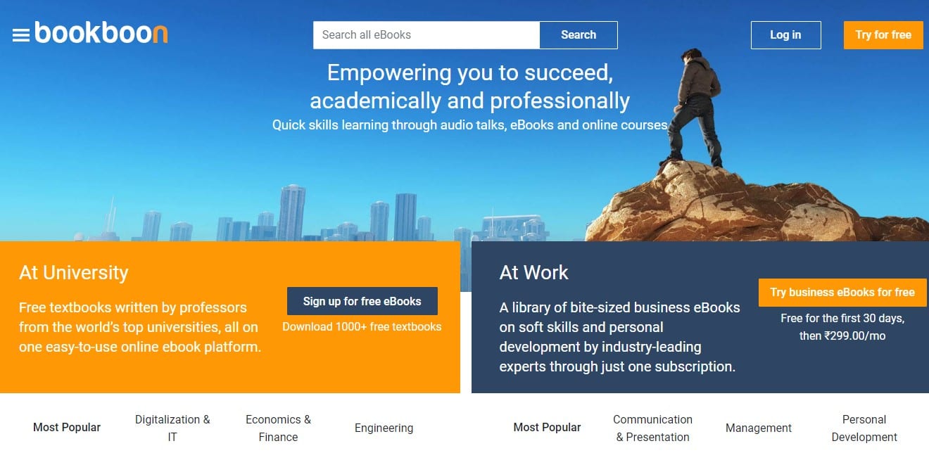 أفضل 10 مواقع لتنزيل الكتب الإلكترونية مجانًا 2022 2023 8 Bookboon
