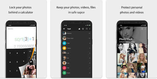 صورة من تطبيق Calculator - photo vault