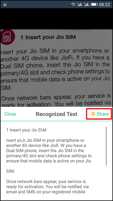 كيف تحول جهازك الأندرويد إلى ماسح ضوئي محمول 7 Camscanner