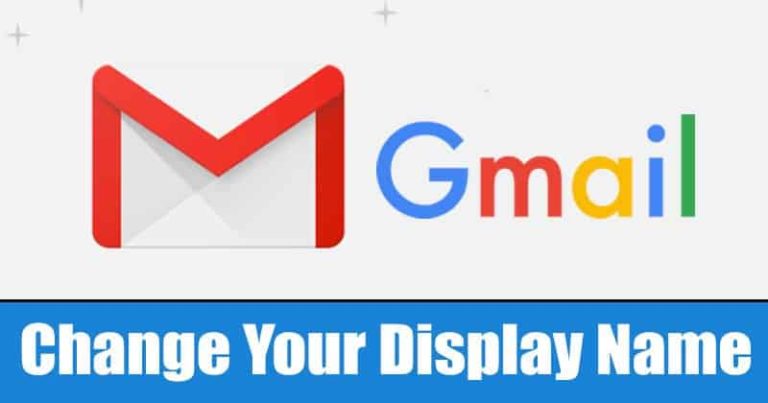 كيفية تغيير اسم عرض البريد الإلكتروني الخاص بك على Gmail 1