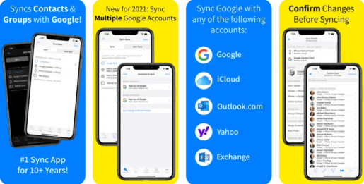 Contacts Sync for Google Gmail