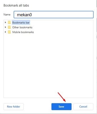 كيفية نسخ عناوين URL لجميع علامات التبويب المفتوحة في كروم 3