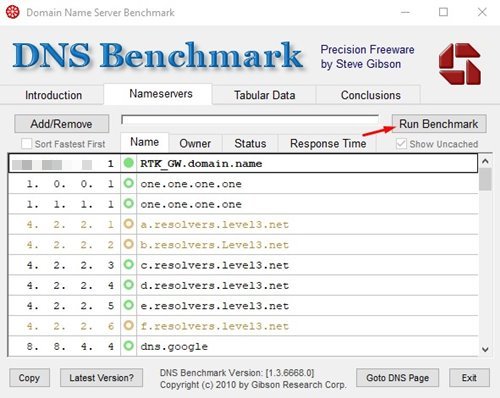 كيفية البحث عن أسرع خادم DNS للكمبيوتر 9