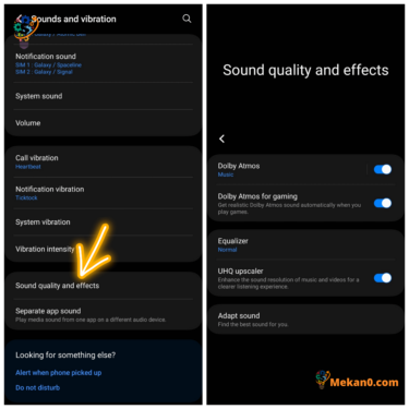 Disable Separate App Sound