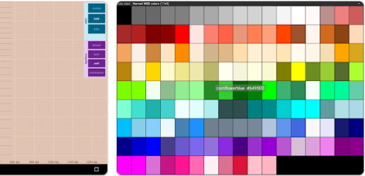 صورة من تطبيق Display Tester