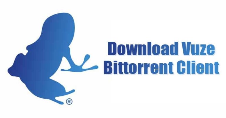 تحميل Vuze Bittorrent Client لنظام التشغيل ويندوز 10 (أحدث إصدار) 1