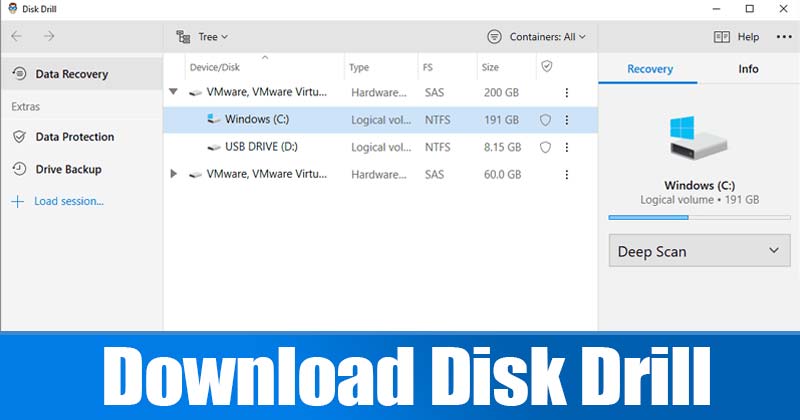 تنزيل أحدث إصدار من تطبيق Disk Drill للكمبيوتر الشخصي (Windows و Mac)