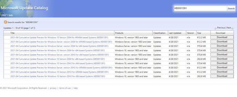 تحميل تحديث Windows 10 KB5001391 (20H2) (تفاصيل كاملة) 19