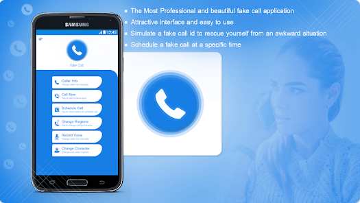 صورة من تطبيق Fake Call, Prank Call App