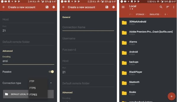 عميل Turbo FTP عميل Turbo FTP
