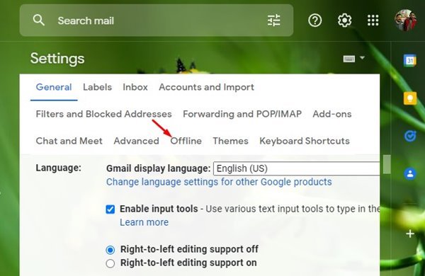 كيفية تمكين واستخدام Gmail Offline في متصفح كروم 4